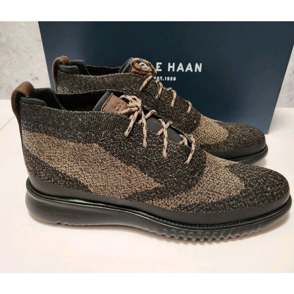NWT Cole Haan 2 Zerogrand Stitchlite Chukka C28854 Knit Oxford Shoes Men\'s 8.5 M main image 14